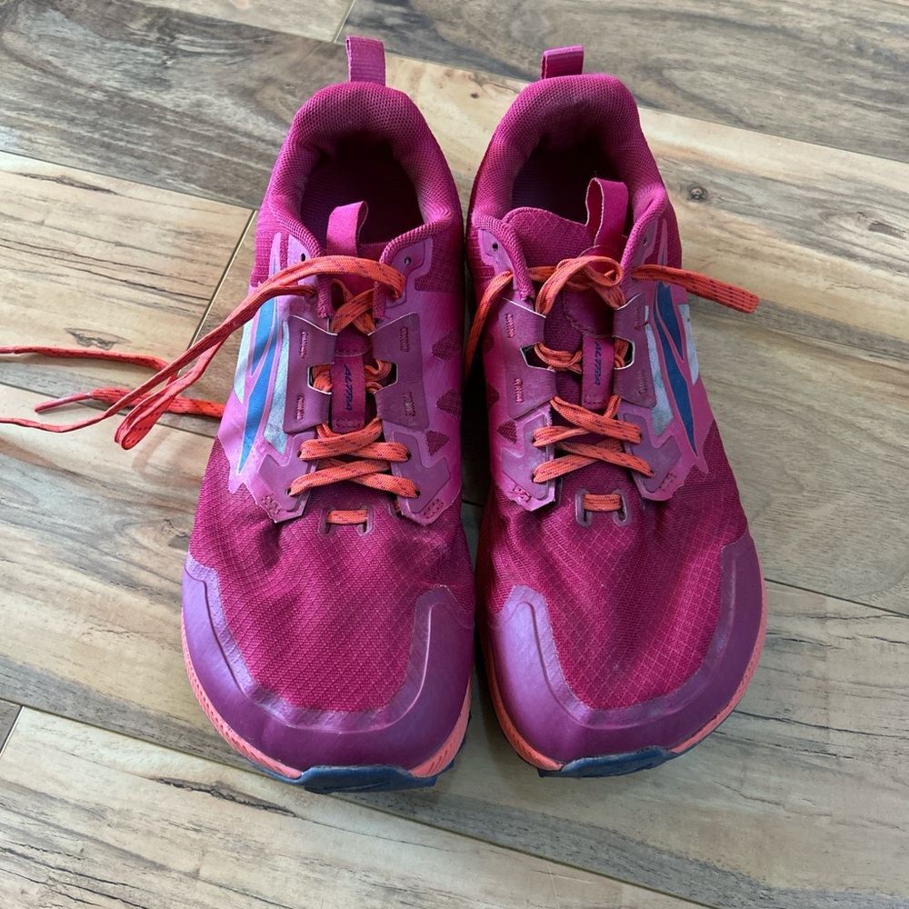 Altra Women's Pink and Orange Athletic Shoes